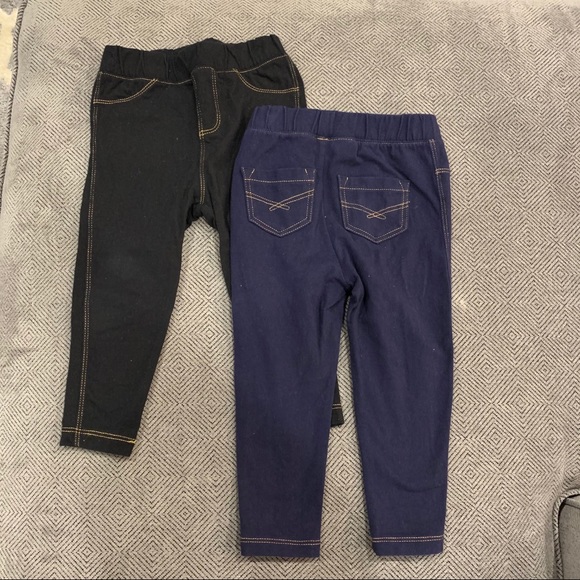 Bundle of 2 Gap Knit Denim Jeggings 18-24M - Picture 3 of 3